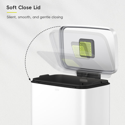 EKO Madison texture close-up showing fingerprint-resistant coating benefit: low maintenance