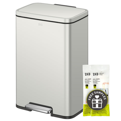 EKO Madison front view showing matte grey stainless exterior and slim profile for tidy kitchens