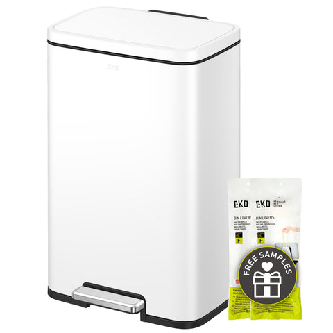 EKO Madison front view shows sleek matte white finish and clean design benefit: modern look
