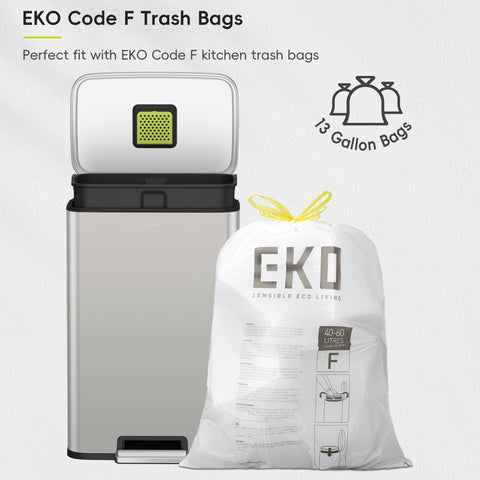 EKO Madison lifestyle shot in kitchen conveying modern look and quiet soft-close operation