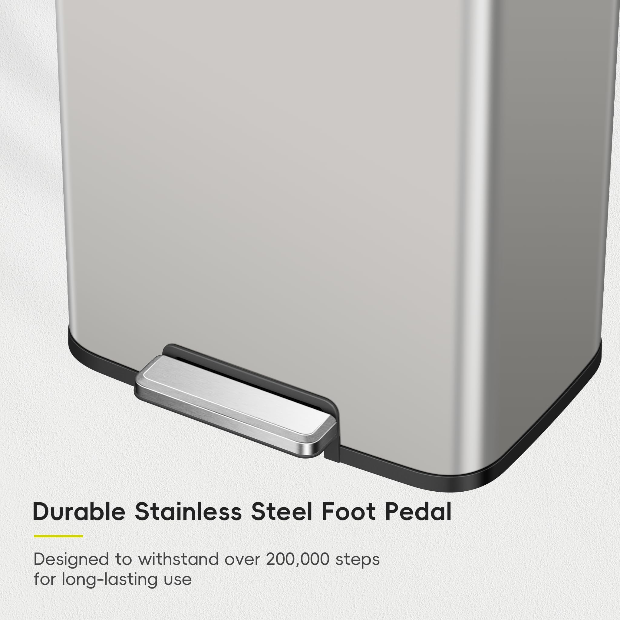 EKO Madison pedal closeup illustrating durable step action and comfortable foot placement