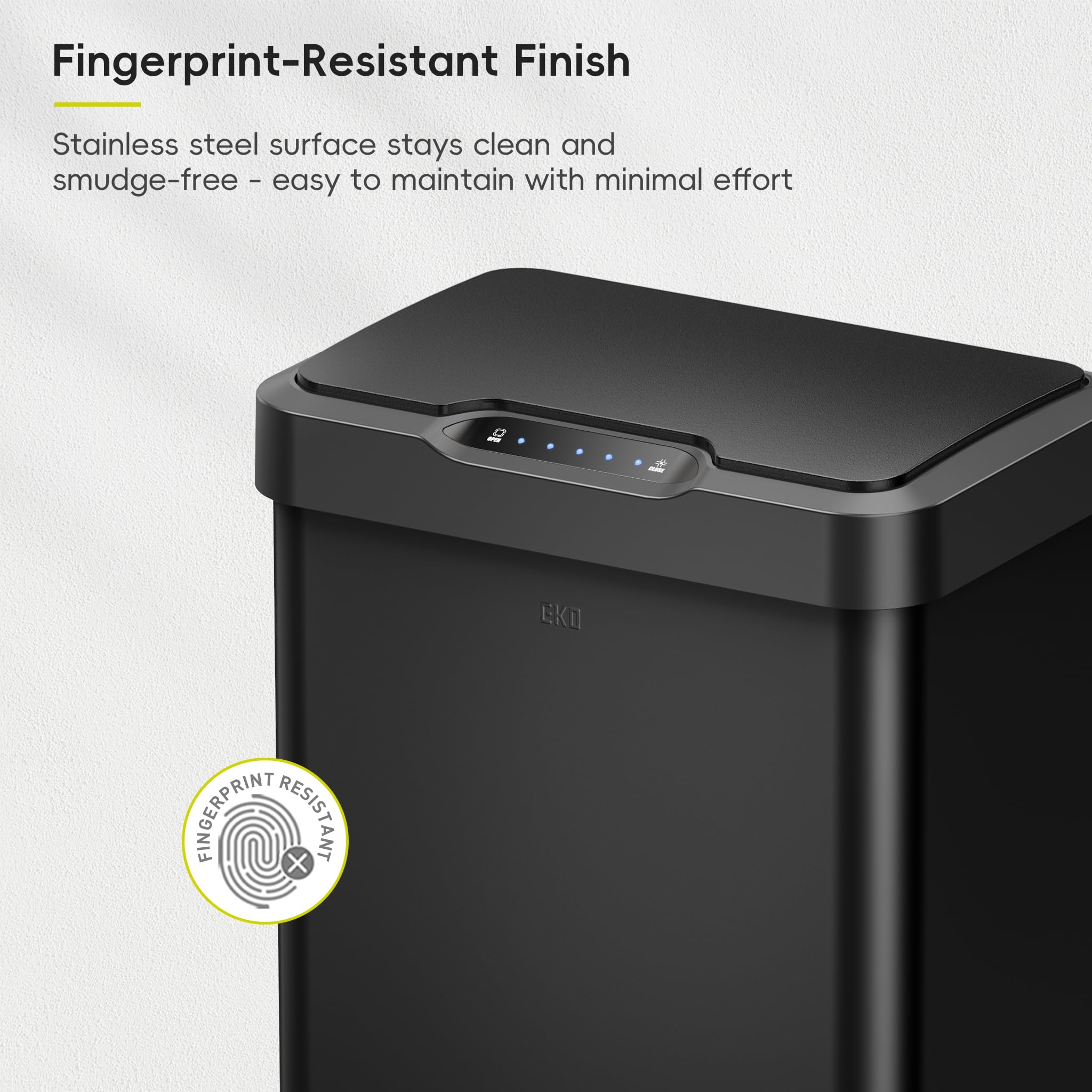 EKO Mirage-T close-up sensor detail highlighting responsive touchless operation