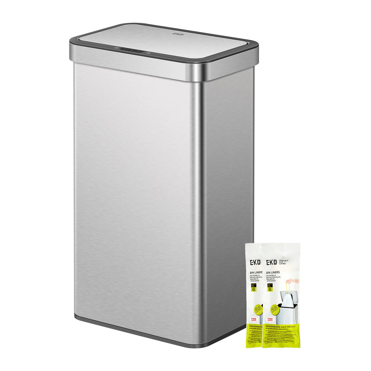 EKO Nova front view showing sleek matte metallic finish and benefit of low-profile design