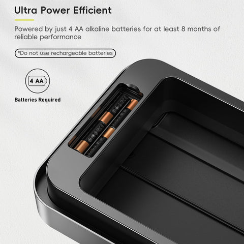 EKO Phantom-T control panel close-up with stay-open button, convenient hands-free operation