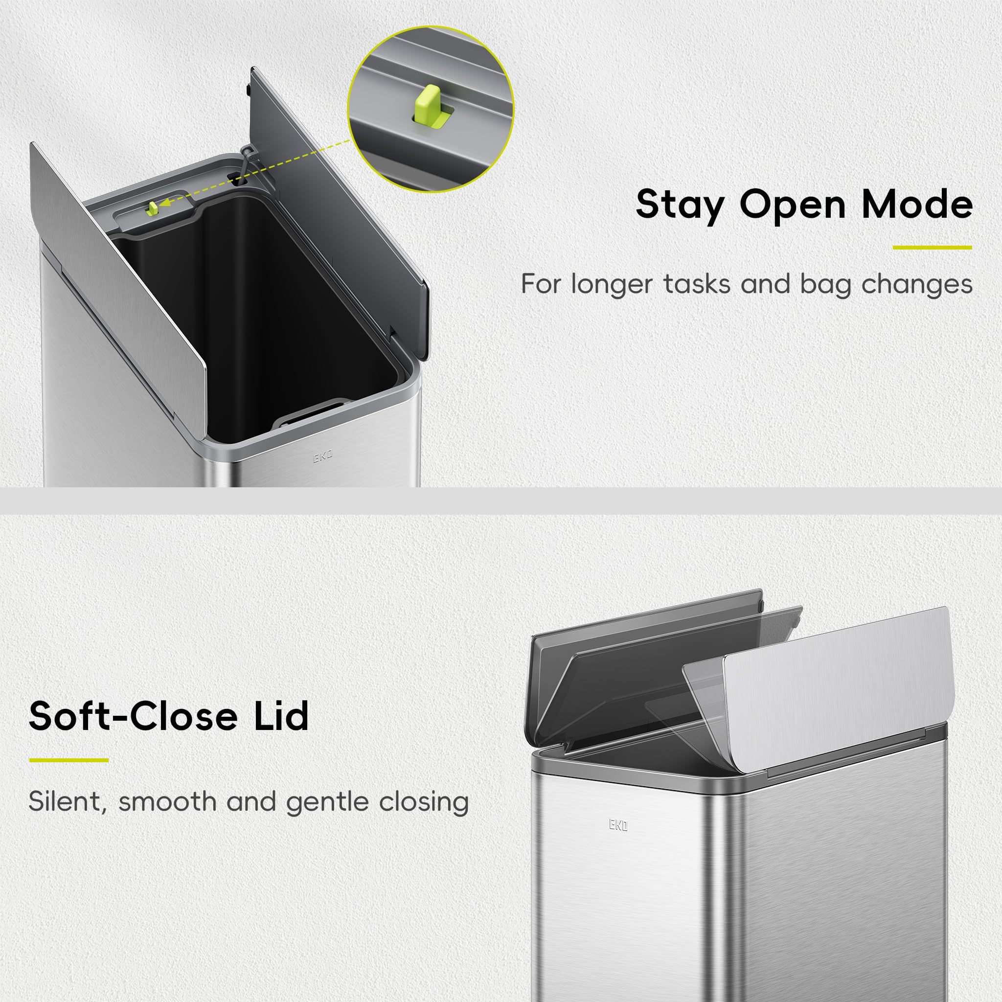 EKO X‑Wing placed in modern kitchen illustrating tidy, space‑efficient placement