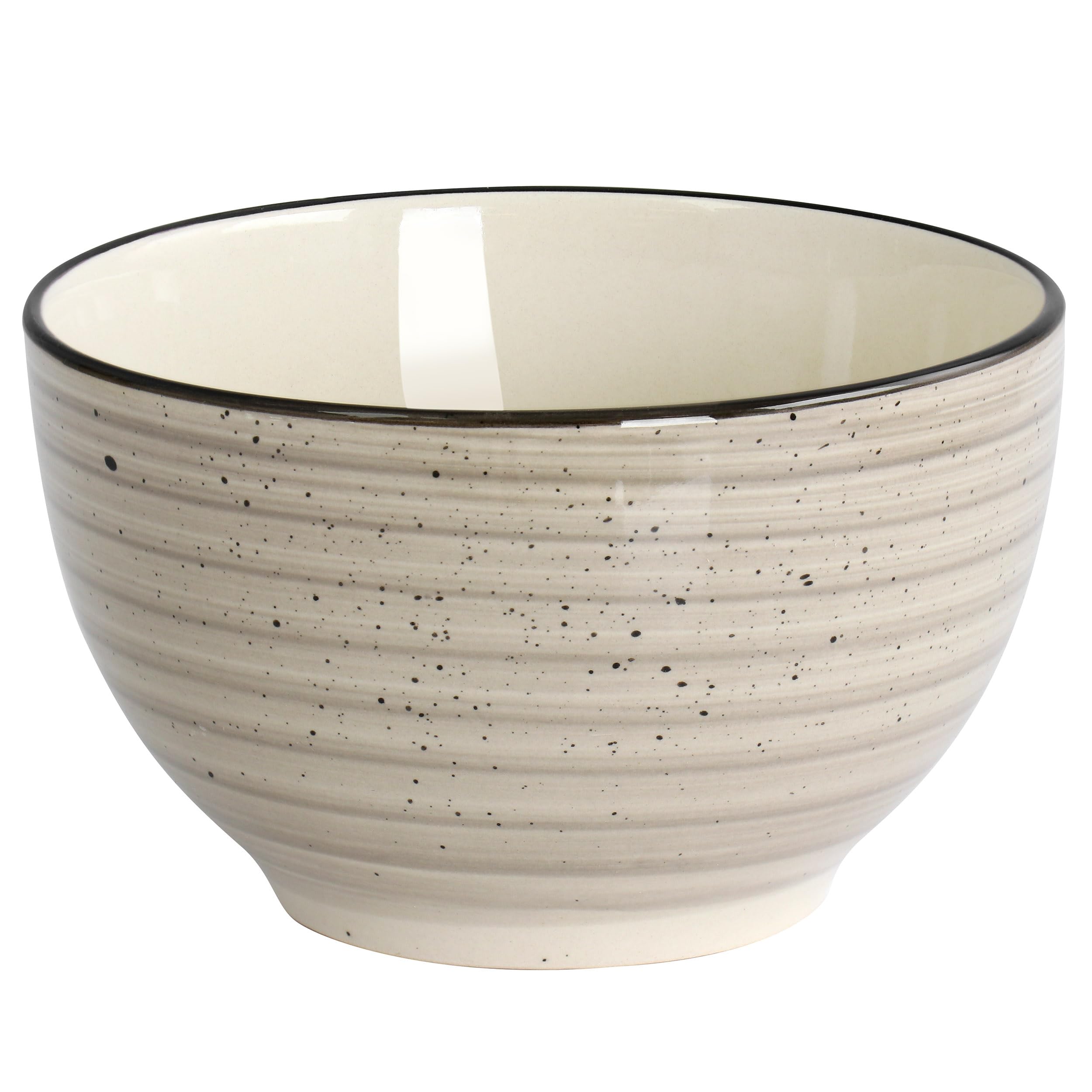 Elama soup bowl in use with food showing microwave-safe convenience