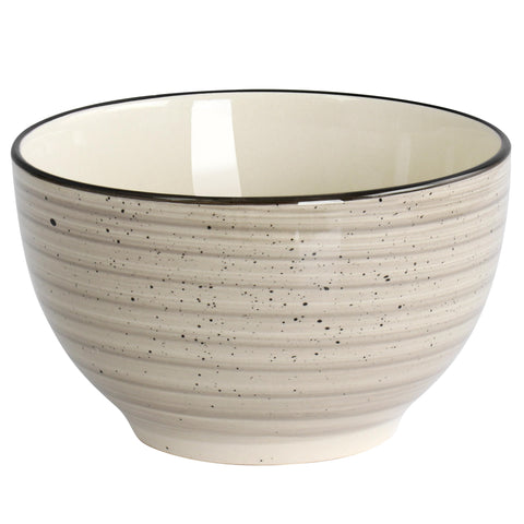 Elama soup bowl in use with food showing microwave-safe convenience