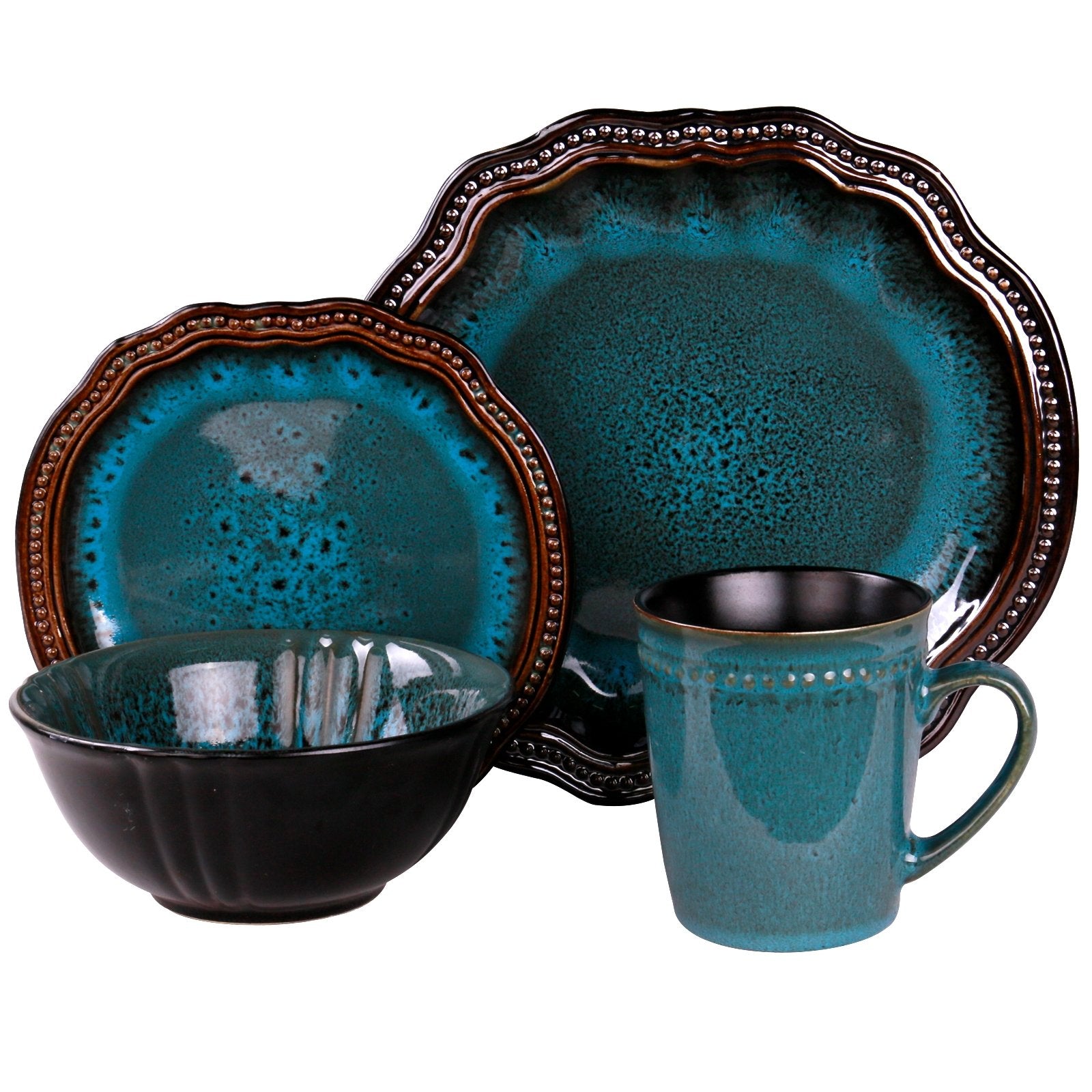 Elama Mystic Waves textured rim close-up highlighting decorative detail and upscale look