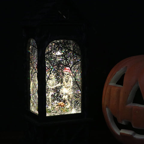 Eldnacele globe glitter motion illustrating swirling effect for lively decoration