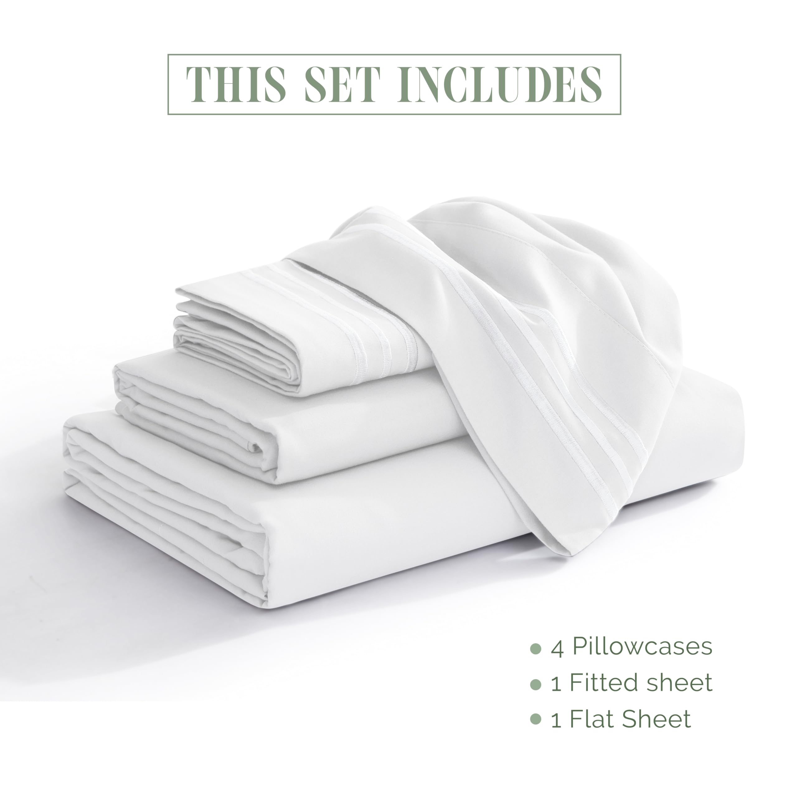 Elegance Linen microfiber fabric close-up showing brushed texture for softness