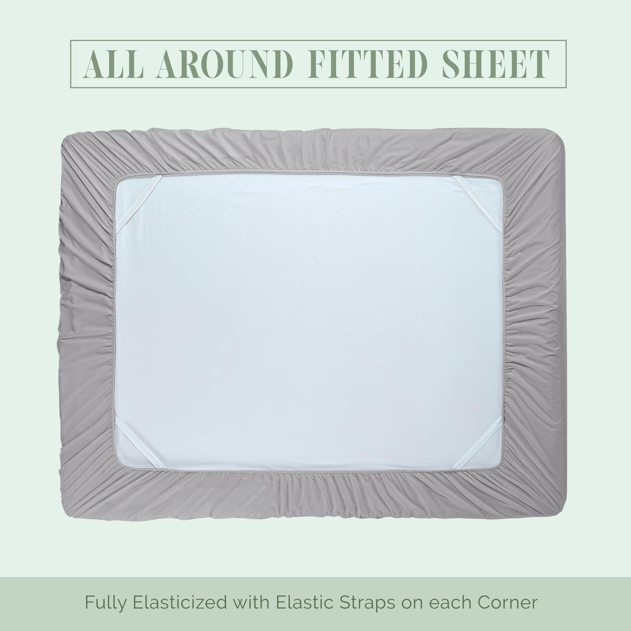 Elegant Comfort sheets in use with sleeper illustrating comfort and cozy feel