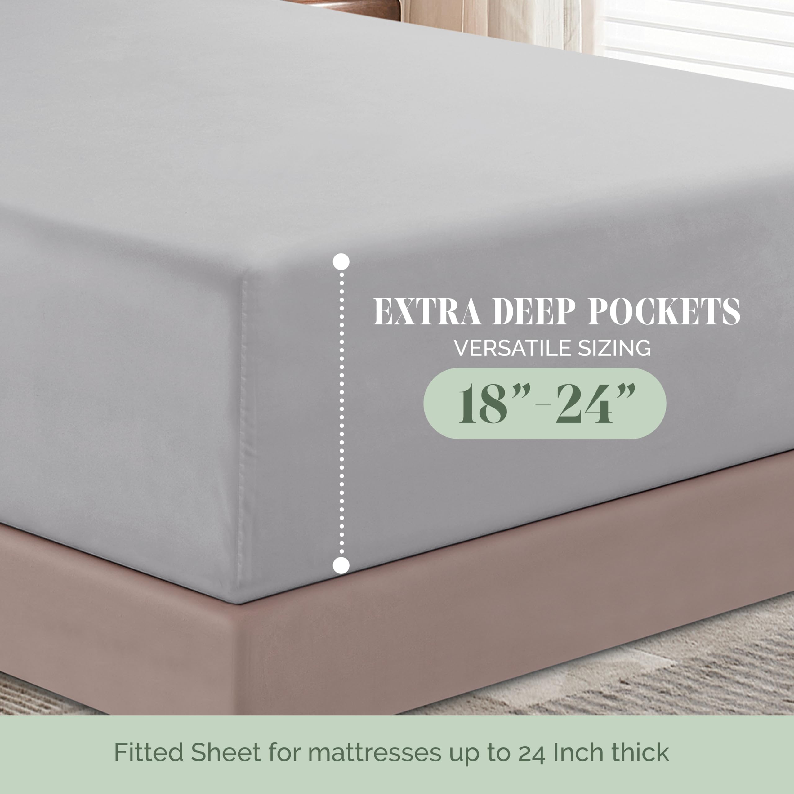 Elegant Comfort pillowcase hem and stitch detail highlighting durable finishing