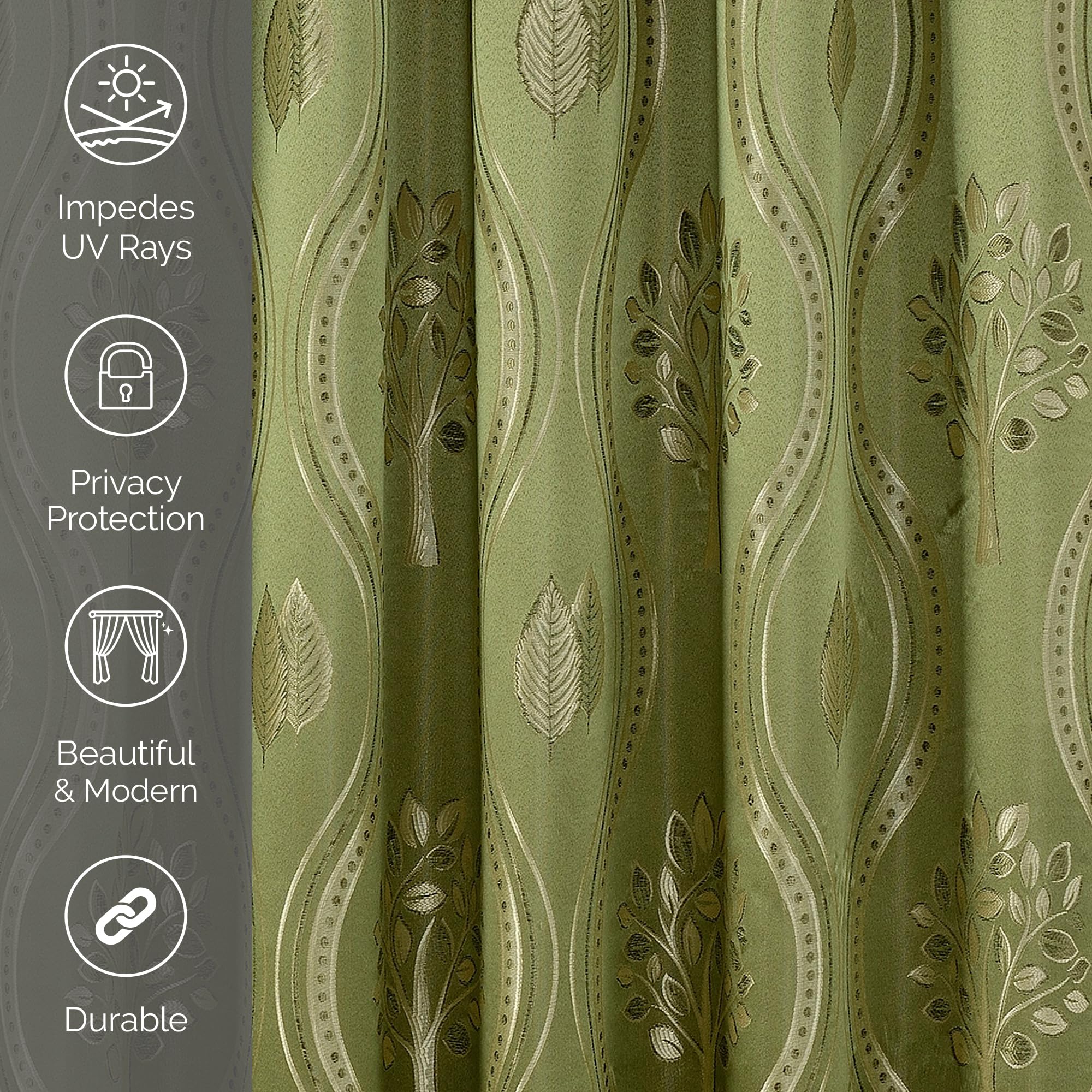 Elegant Comfort care label and fabric showing washable polyester convenience