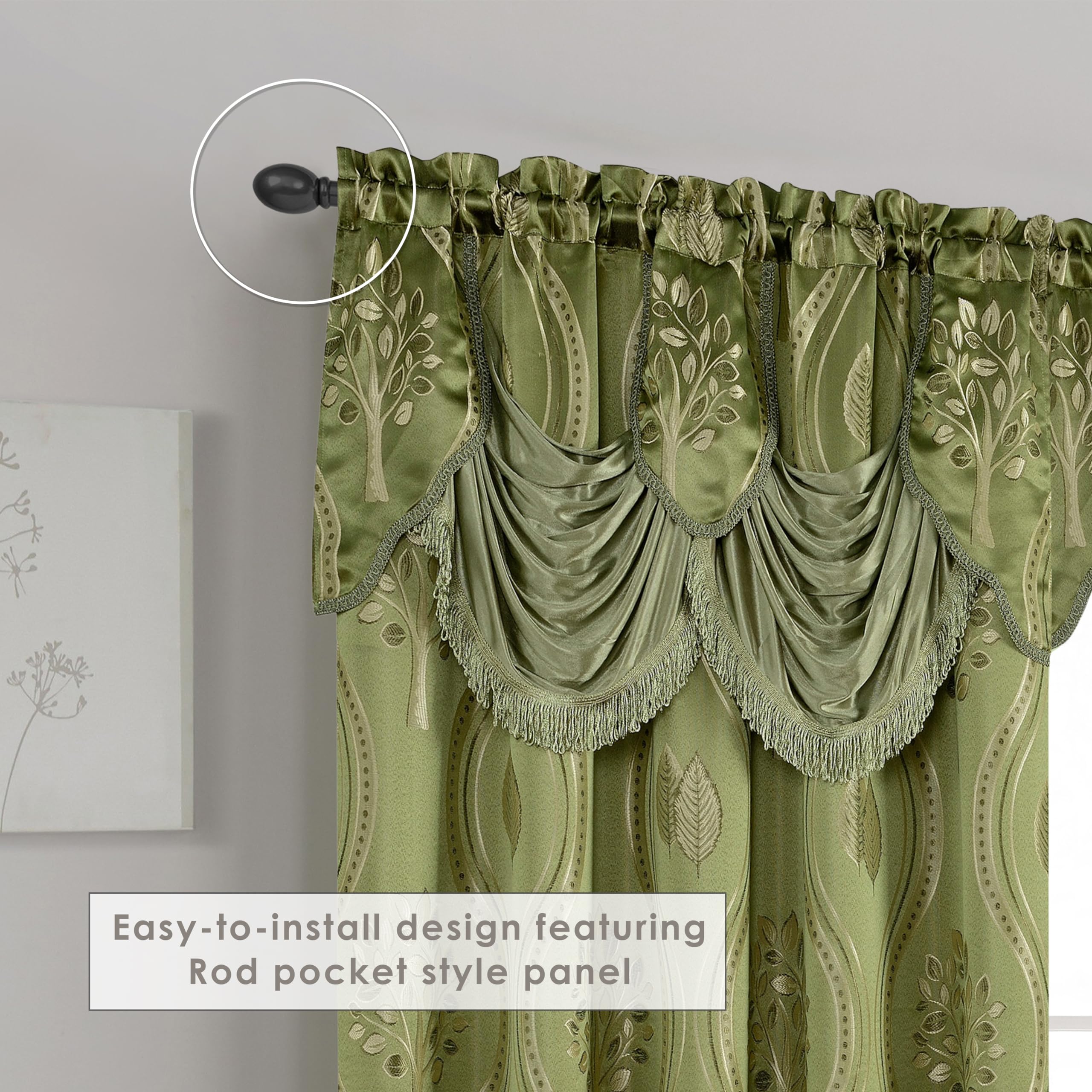 Elegant Comfort panels in living room setting enhancing decor and softened light