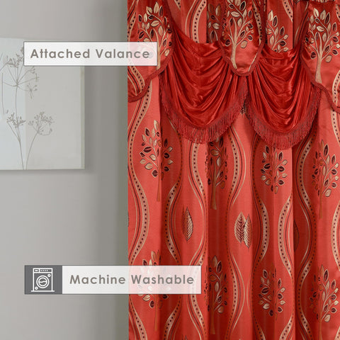 Elegant Comfort backing texture view showing improved privacy and light reduction