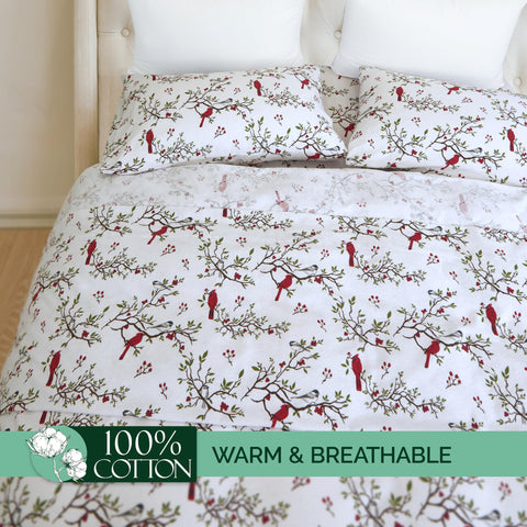 Elegant Comfort flat sheet fully spread to show generous dimensions and tuck-in ease