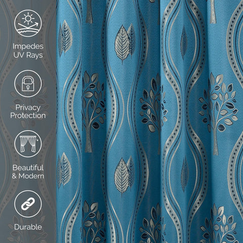 Elegant Comfort care label and material showing easy-care polyester durability