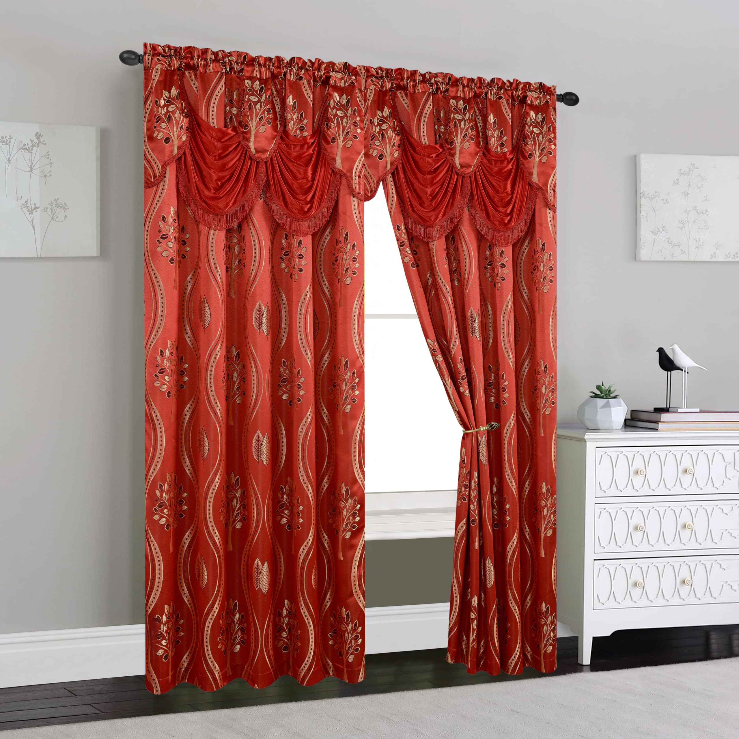 Elegant Comfort close-up of polyester weave highlighting durability and soft texture