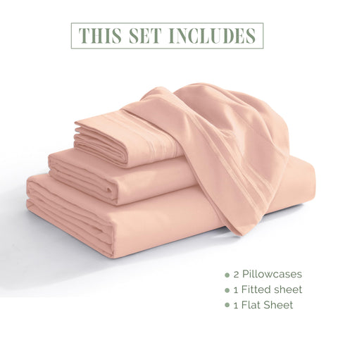 Elegant Comfort microfiber close-up showing brushed texture and ultra-soft feel