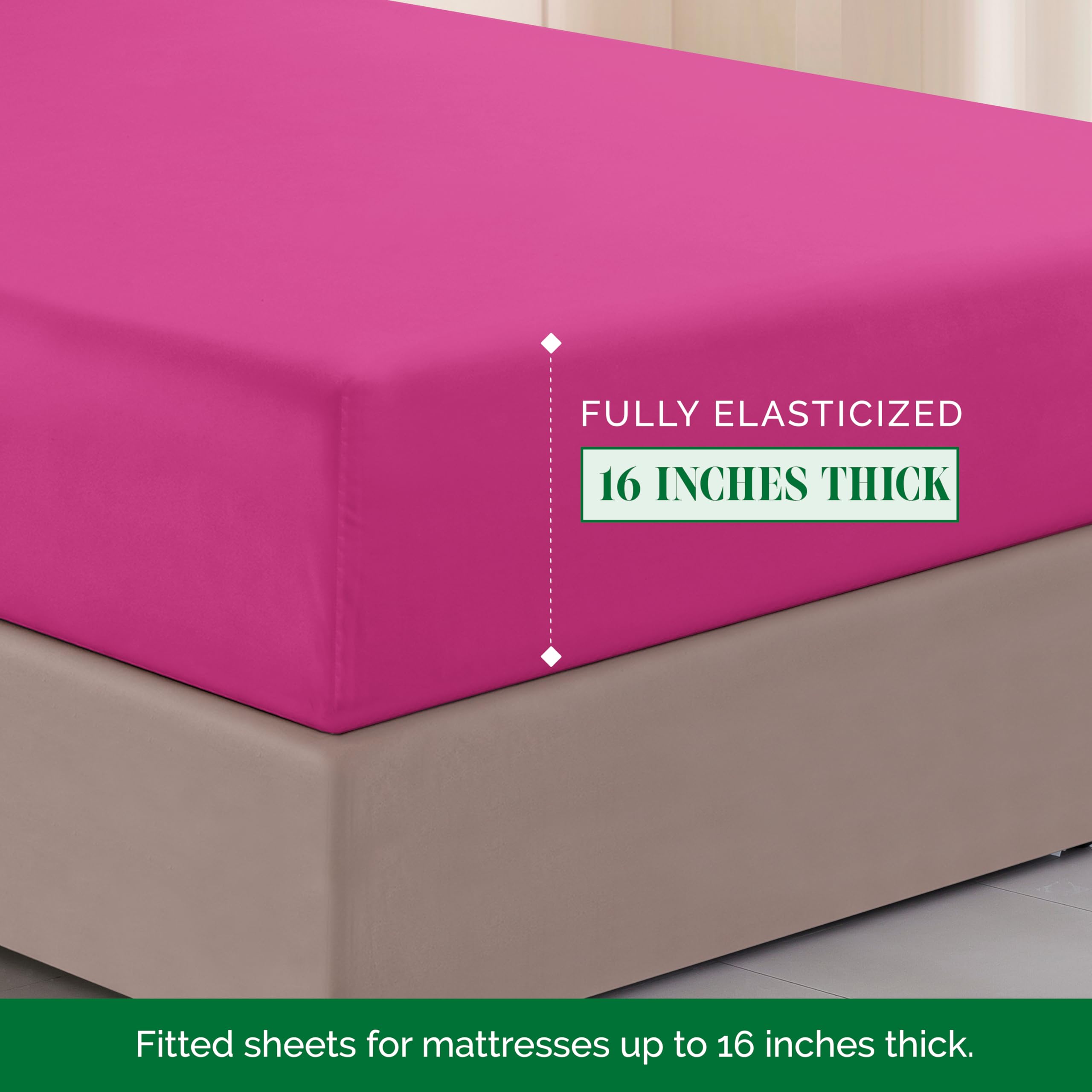 Elegant Comfort fabric texture macro showing brushed microfiber for ultra-soft feel and long-lasting resilience