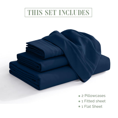 Elegant Comfort fitted sheet pocket detail showing deep pockets and secure elastic fit