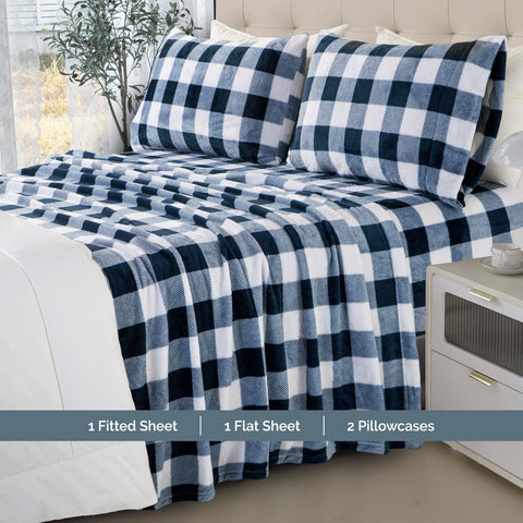 Elegant Comfort deep-pocket fitted sheet detail demonstrating secure fit