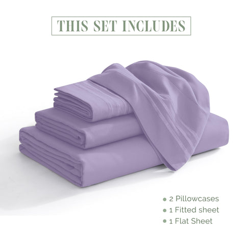 Elegant Comfort deep-pocket fitted sheet corner demonstrating secure fit on thick mattress