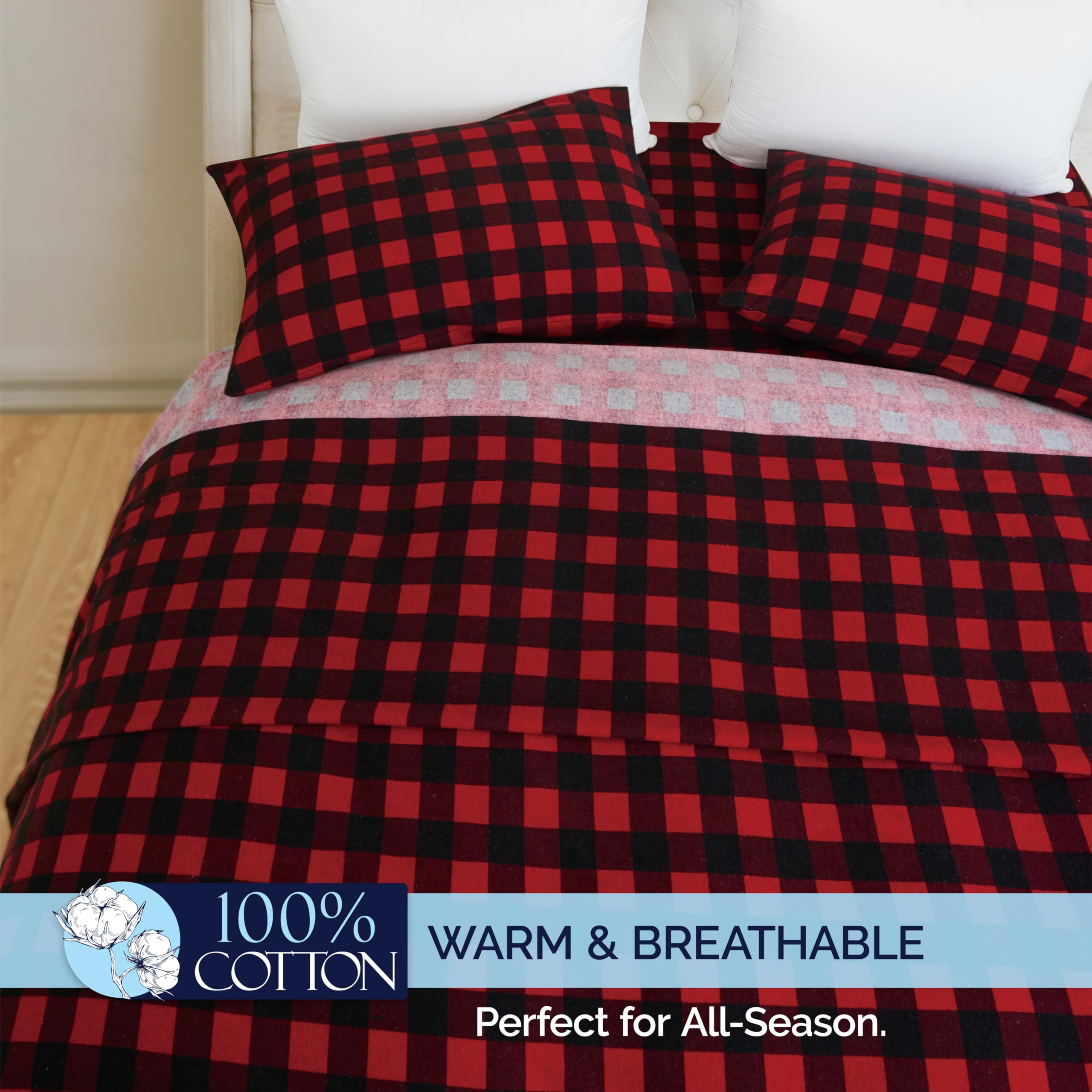 Elegant Comfort fitted sheet corner with elastic demonstrating secure fit on mattress
