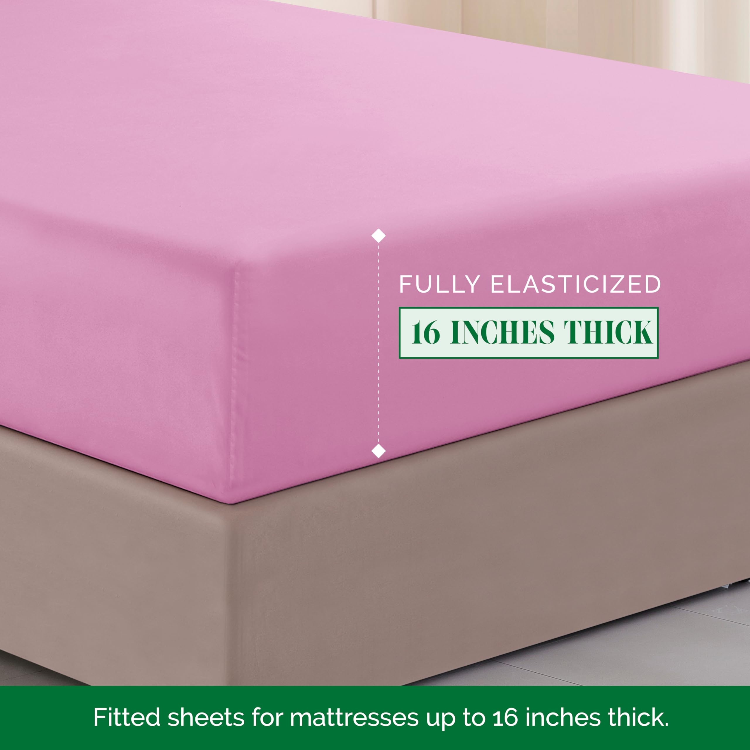 Elegant Comfort microfiber fabric texture close-up revealing silky, durable weave
