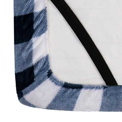 Elegant Comfort flat sheet used as blanket offering extra warmth