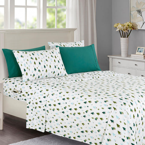 Elegant Comfort front packaging showing full king sheet set and benefits