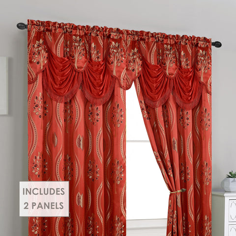 Elegant Comfort hung in a child's room offering easy-care fabric and vibrant color