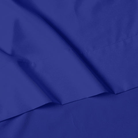 Elegant Comfort fitted sheet on thick mattress illustrating secure fit for up to 16" depth