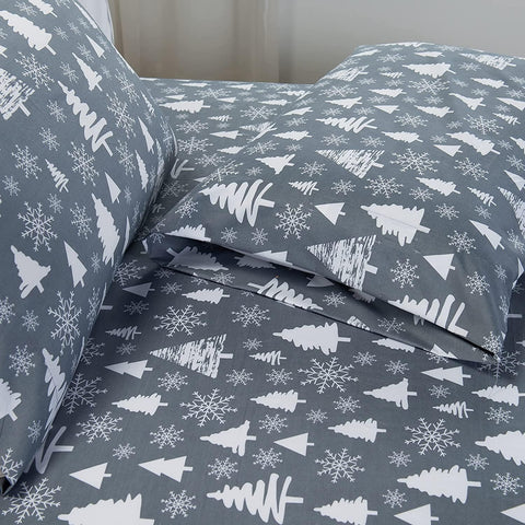 Elegant Comfort fitted sheet on mattress demonstrating all-around secure fit