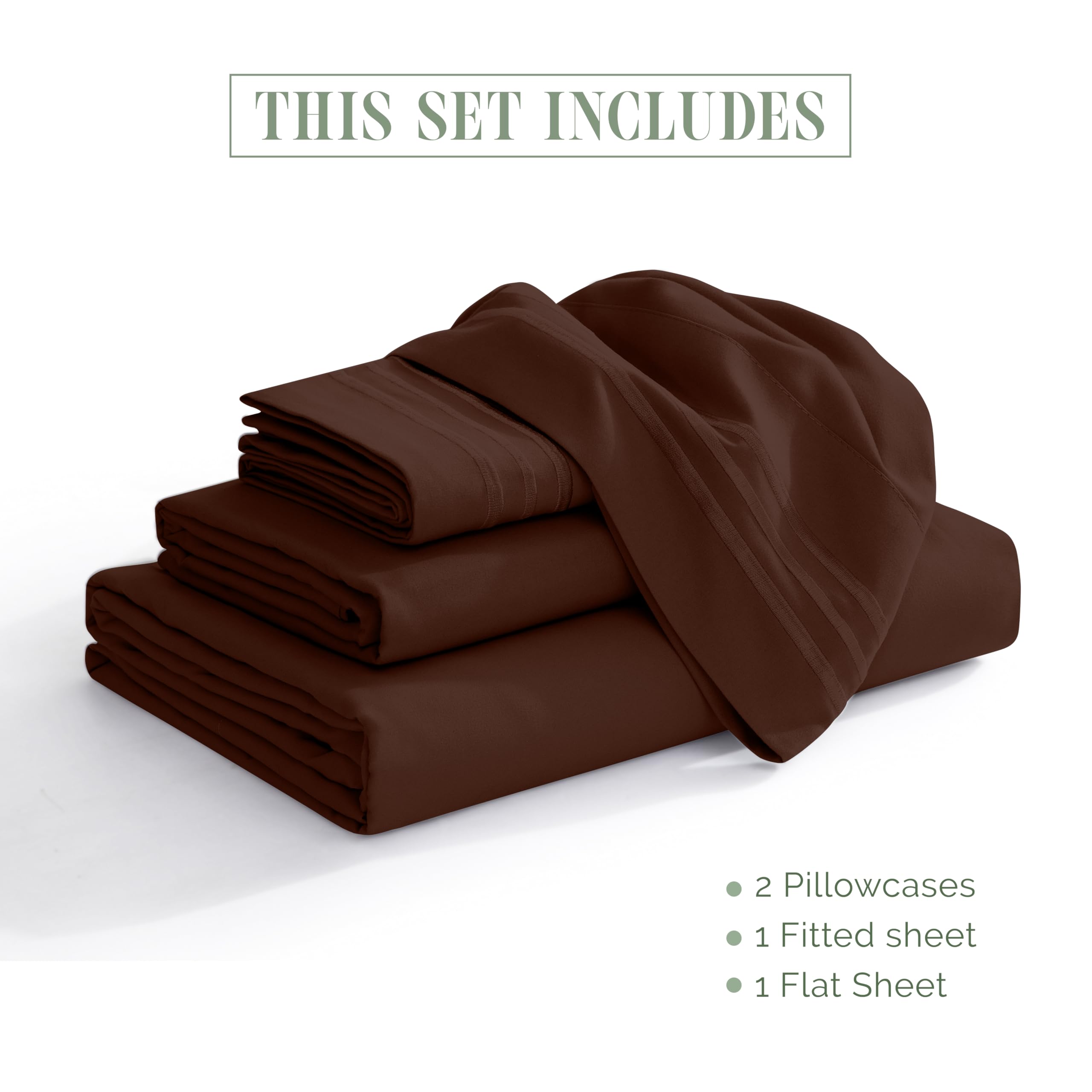 Elegant Comfort microfiber weave close-up showing silky smooth texture benefit