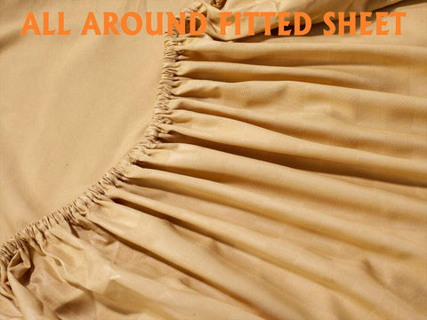 Elegant Comfort pillowcase edge stitching close-up, highlights durable craftsmanship