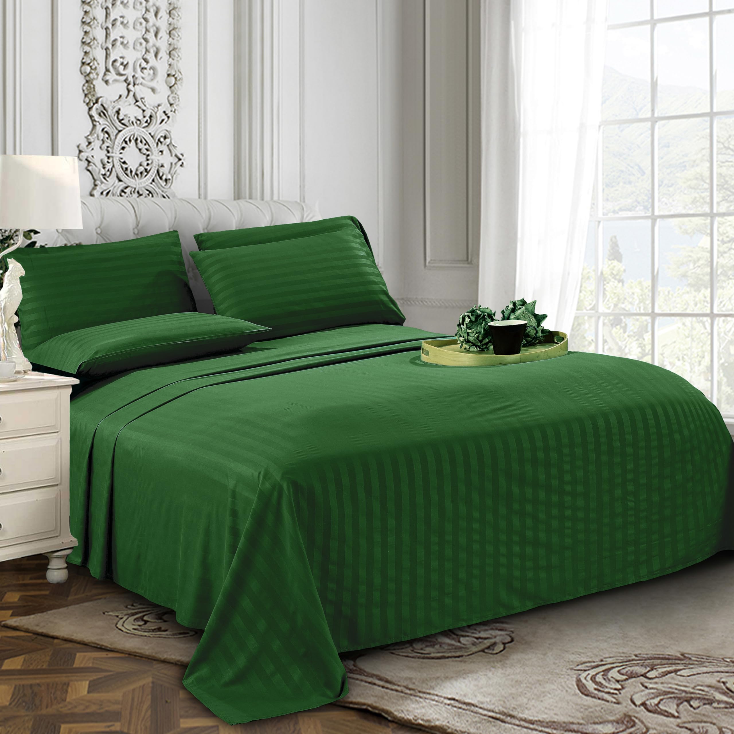 Elegant Comfort pillowcase texture close-up highlighting ultra-plush comfort