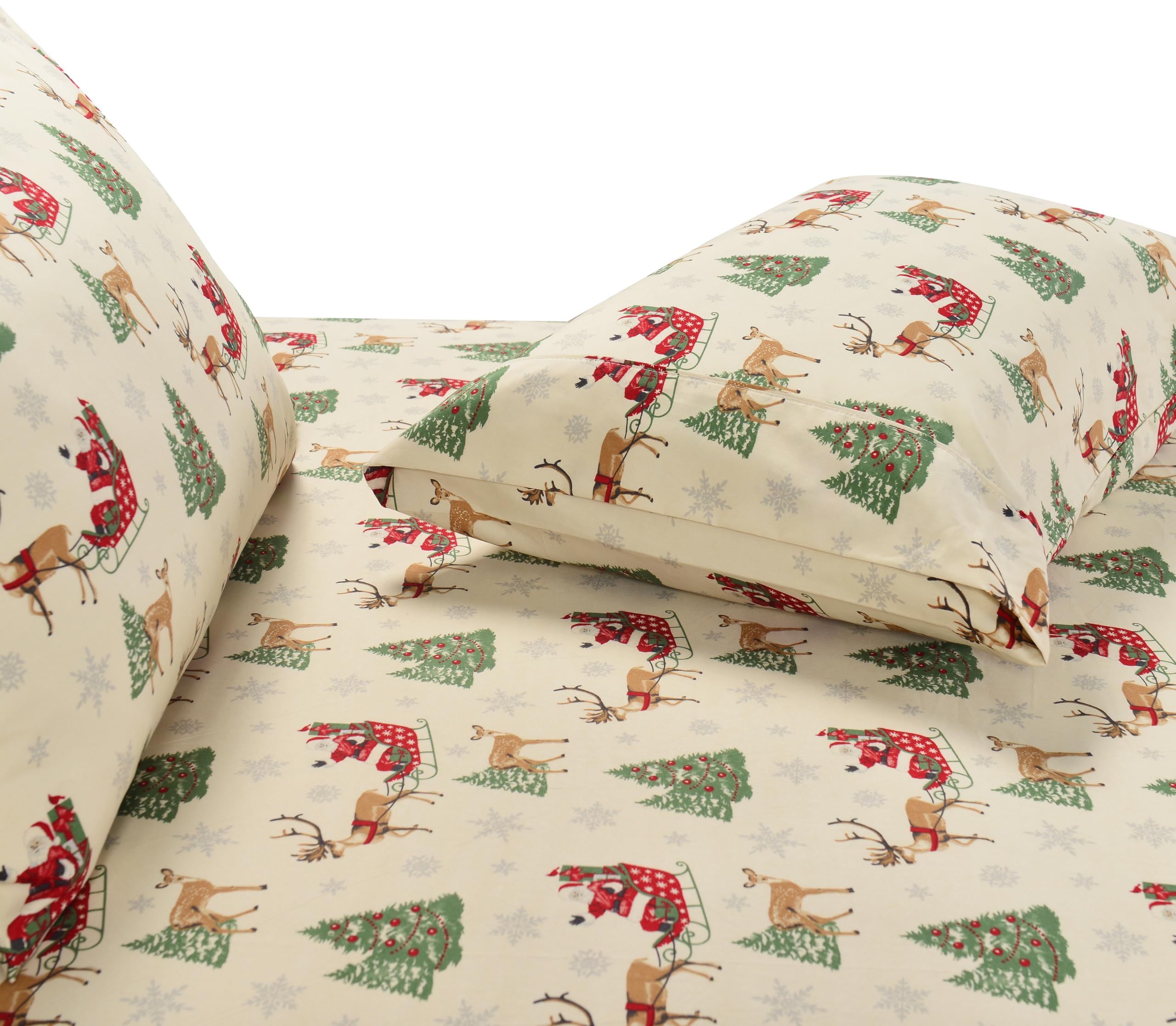Elegant Comfort fabric texture close-up showing microfiber weave and breathable feel
