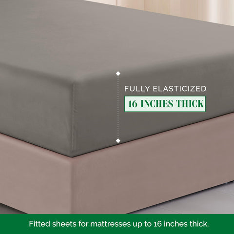 Elegant Comfort microfiber brushed texture revealing soft, smooth finish