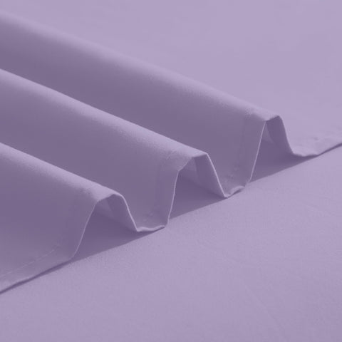Elegant Comfort king sheets laid on mattress to illustrate true size and fit