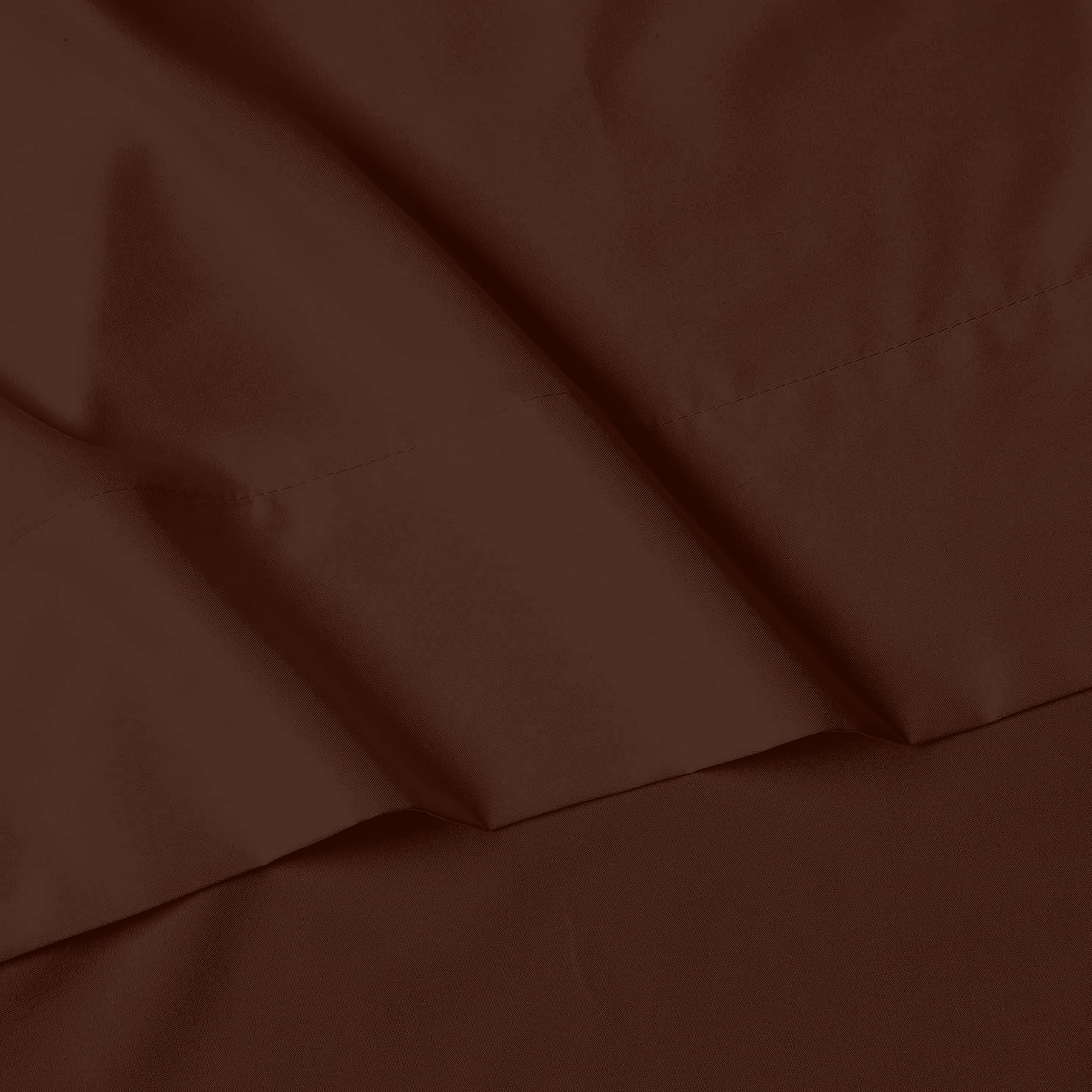 Elegant Comfort fitted sheet on 16-inch mattress illustrating deep-pocket fit
