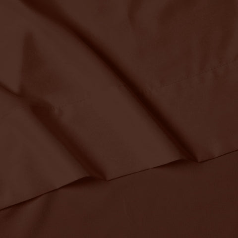 Elegant Comfort fitted sheet on 16-inch mattress illustrating deep-pocket fit