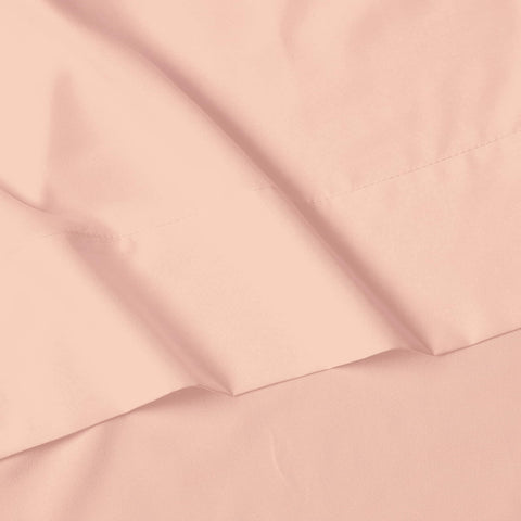 Elegant Comfort fitted sheet on mattress showing fit on up to 16 inch depth