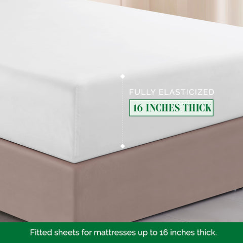 Elegant Comfort microfiber texture close-up showing ultra-soft brushed finish