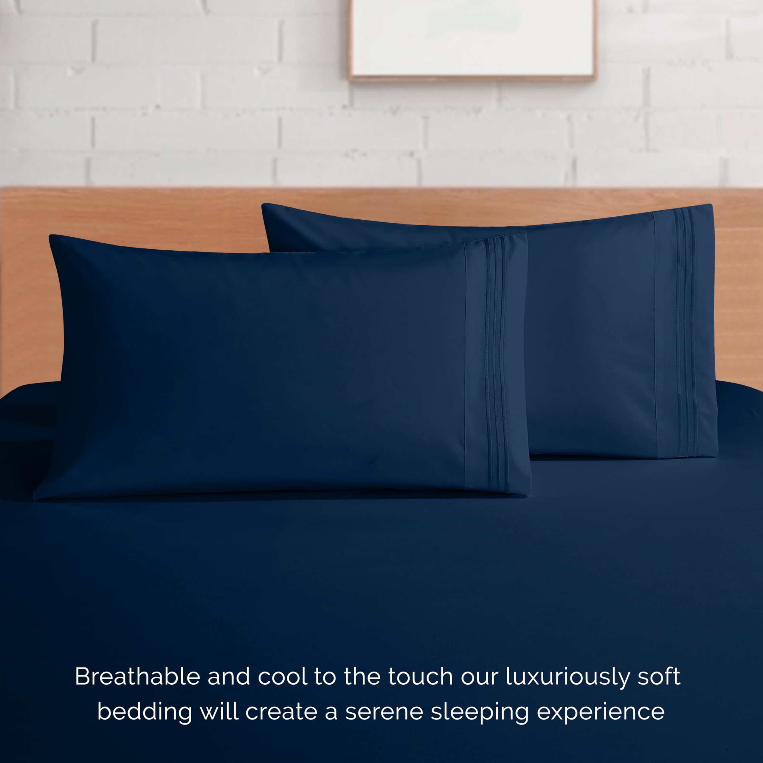 Elegant Comfort microfiber texture macro revealing brushed surface and cozy feel