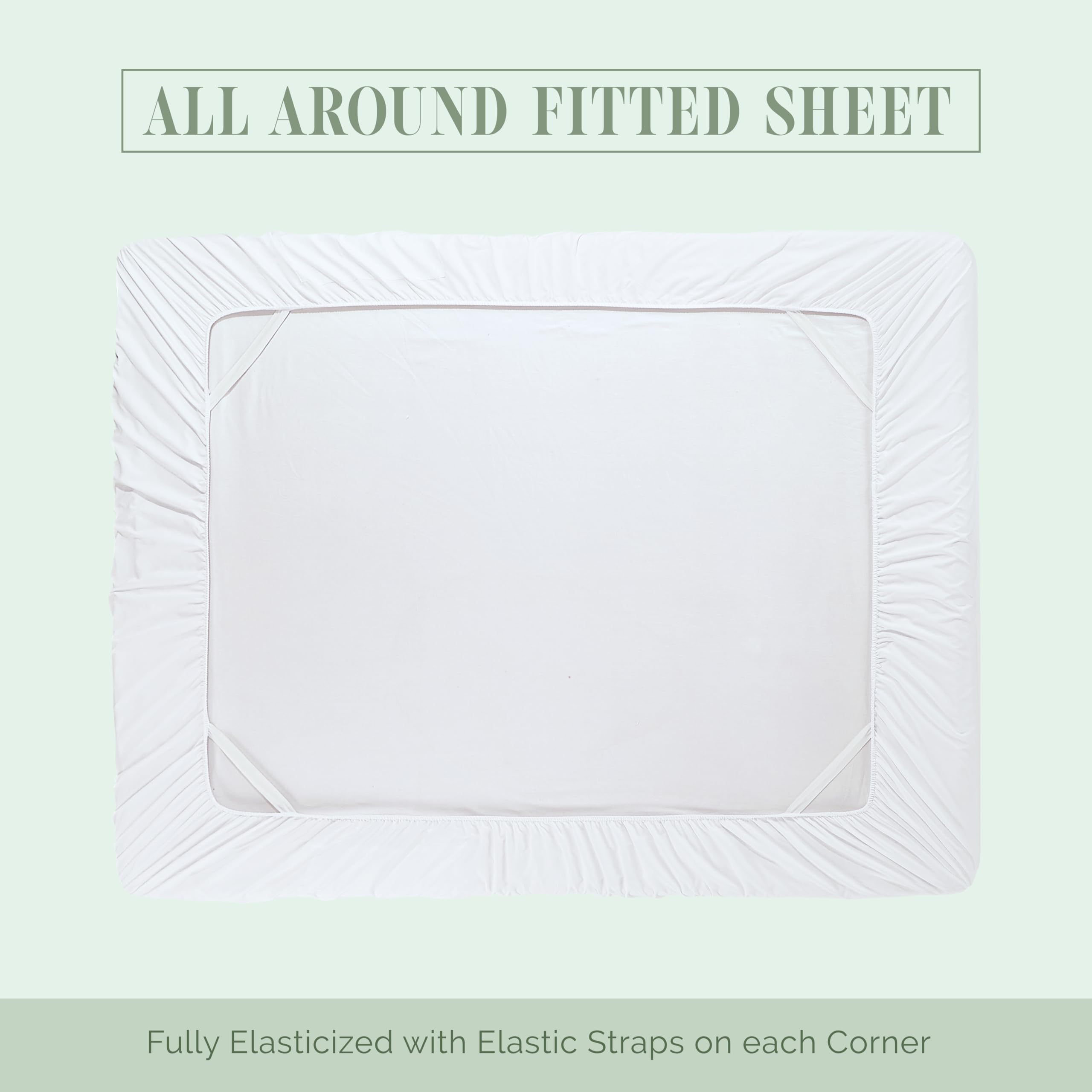 Elegant Comfort fabric folded to show wrinkle-resistant, neat appearance