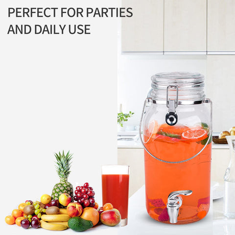eleganttime dispenser in use on a party table showcasing serving convenience benefit