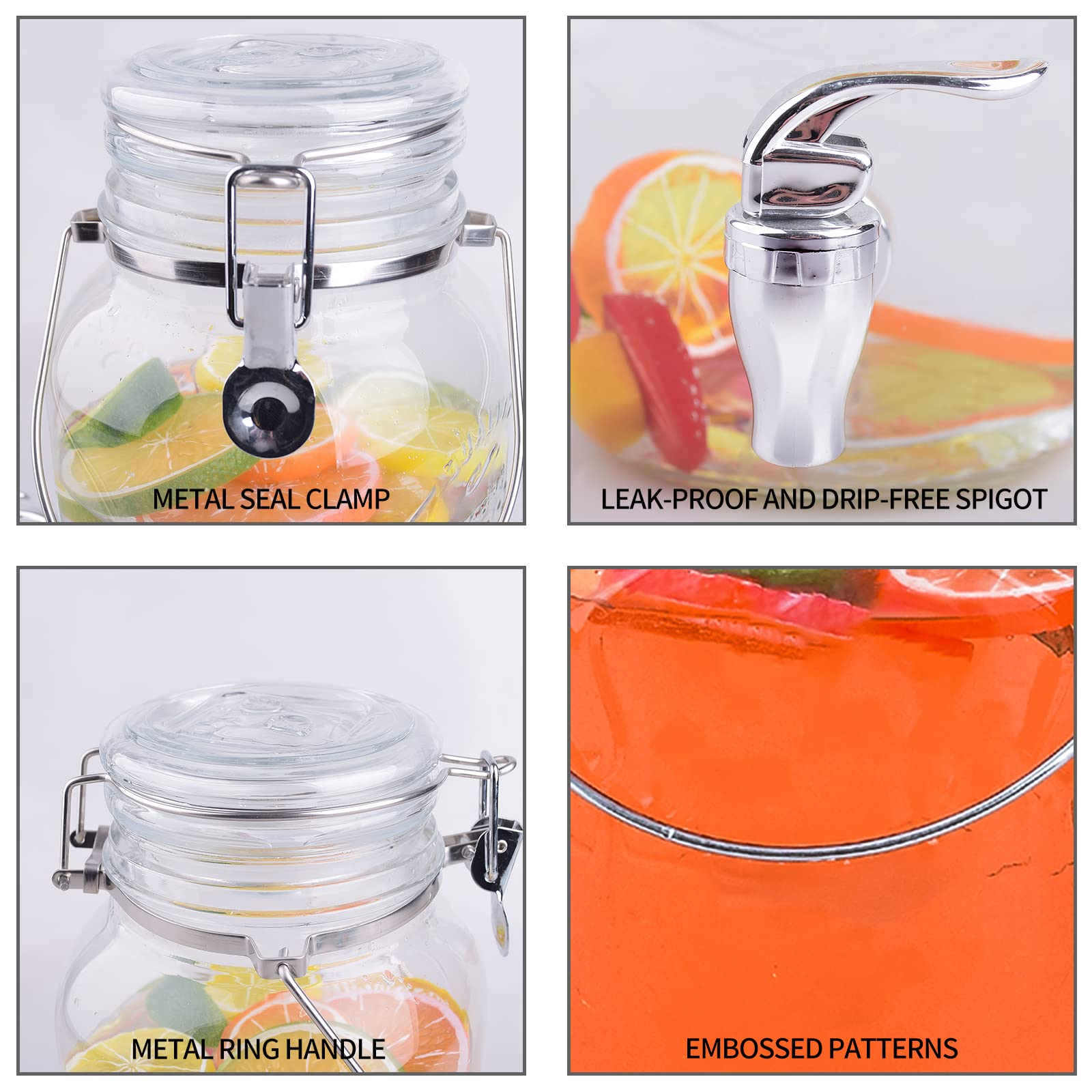 eleganttime wide-mouth top view showing easy filling and cleaning benefit