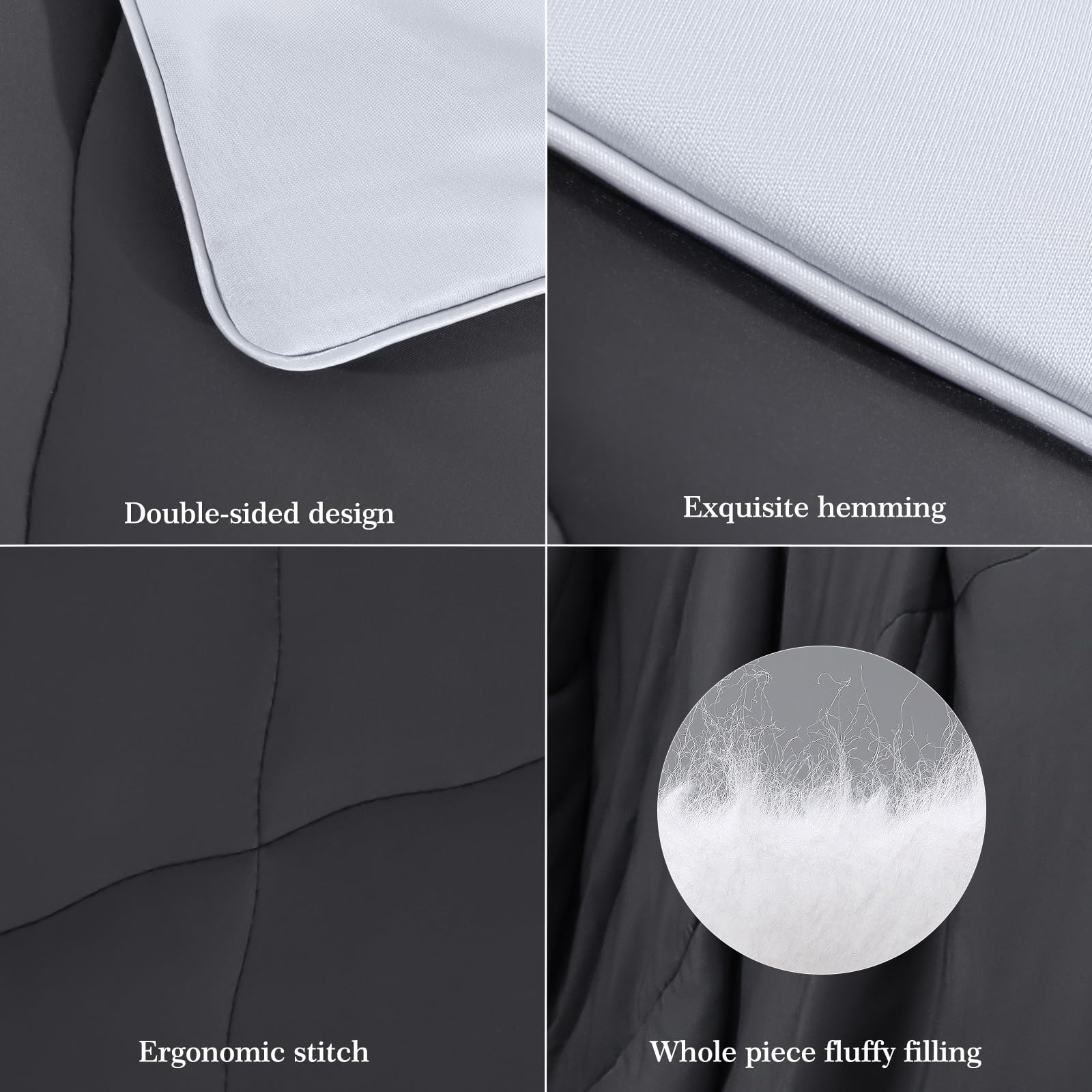Elegear comforter in living room use showing cooling comfort while lounging