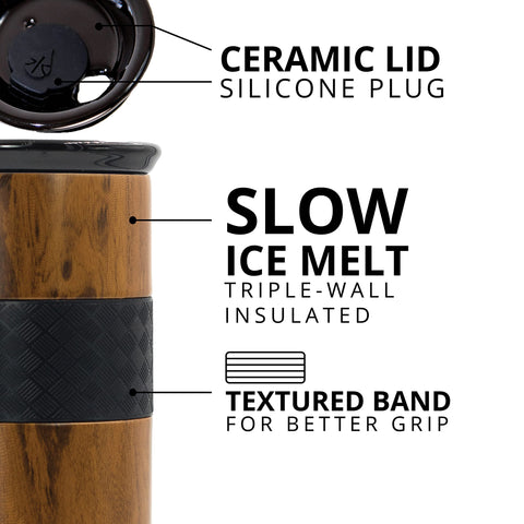 Elemental Artisan textured band detail emphasizing secure grip and comfortable hold